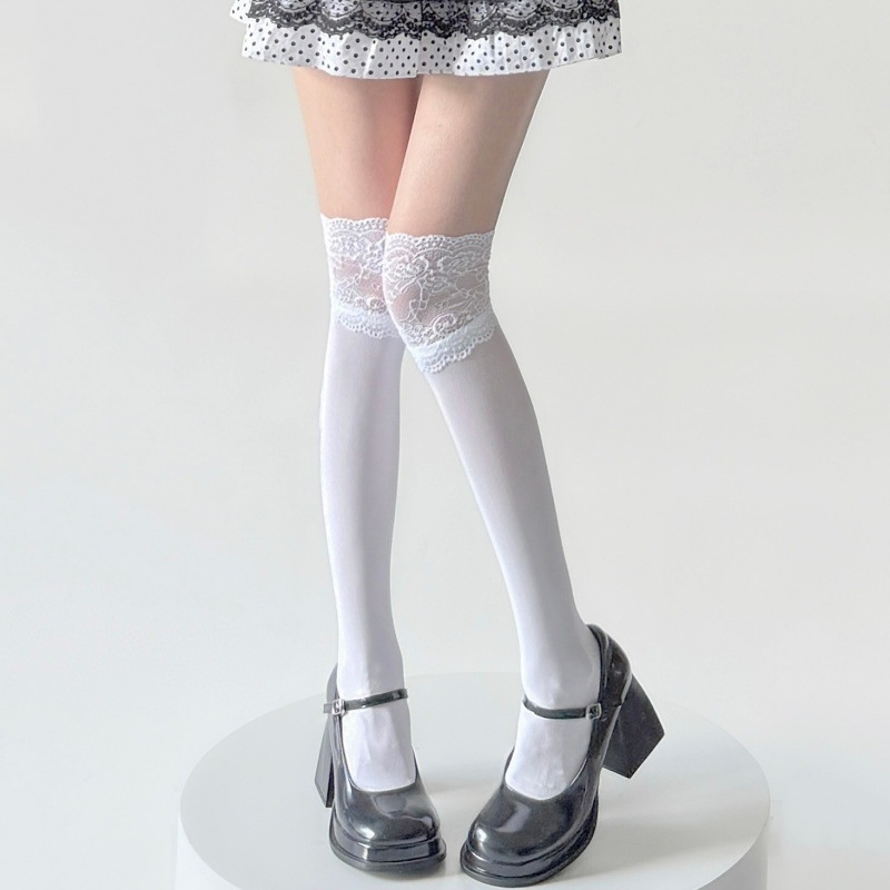Spring Autumn White Lace Ruffl - огляд і ціна Boot Sock Slouchy