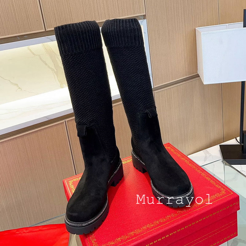 Knee High Boots Autumn Winter  - огляд і ціна Knee High Sock Women