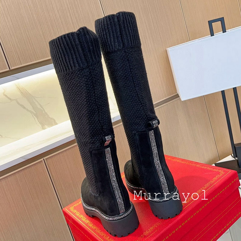 Knee High Boots Autumn Winter  - огляд і ціна Knee High Sock Women