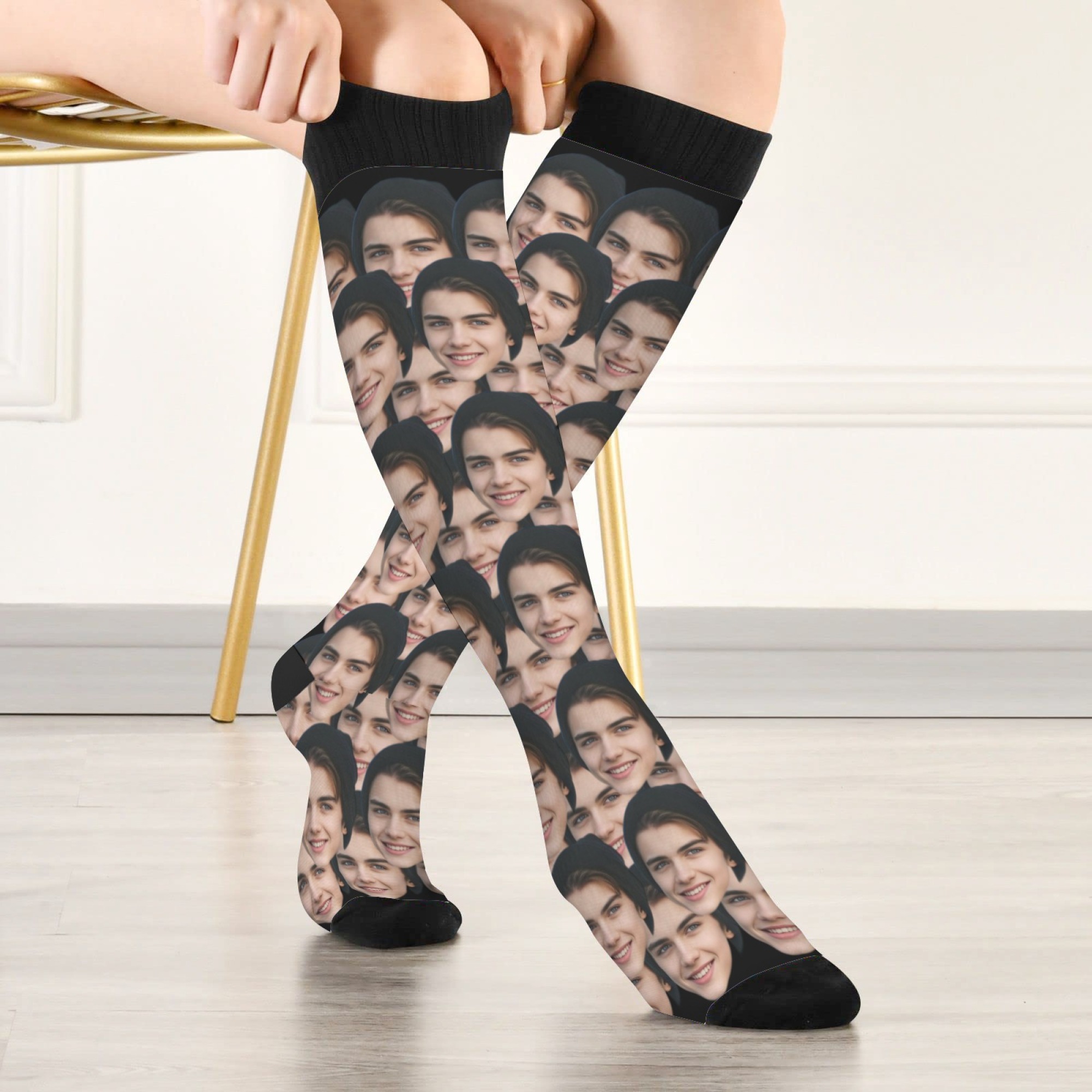 Custom avatar socks for men an - огляд і ціна No Show Sock Women