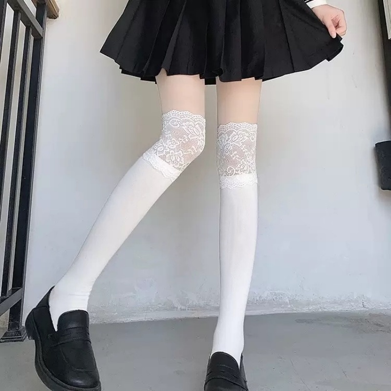 Spring Autumn White Lace Ruffl - огляд і ціна Boot Sock Slouchy